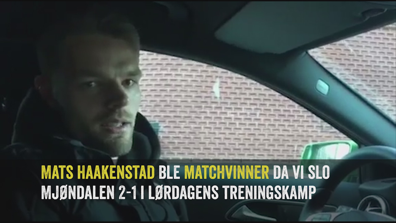 Mats Haakenstad ble matchvinner